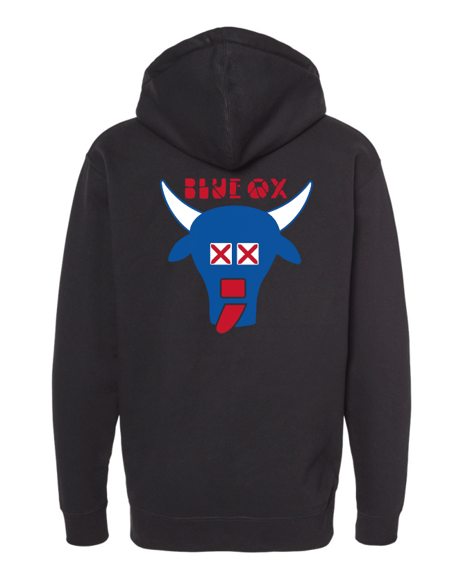 Blue Ox Hooded Zip Up Sweatshirt