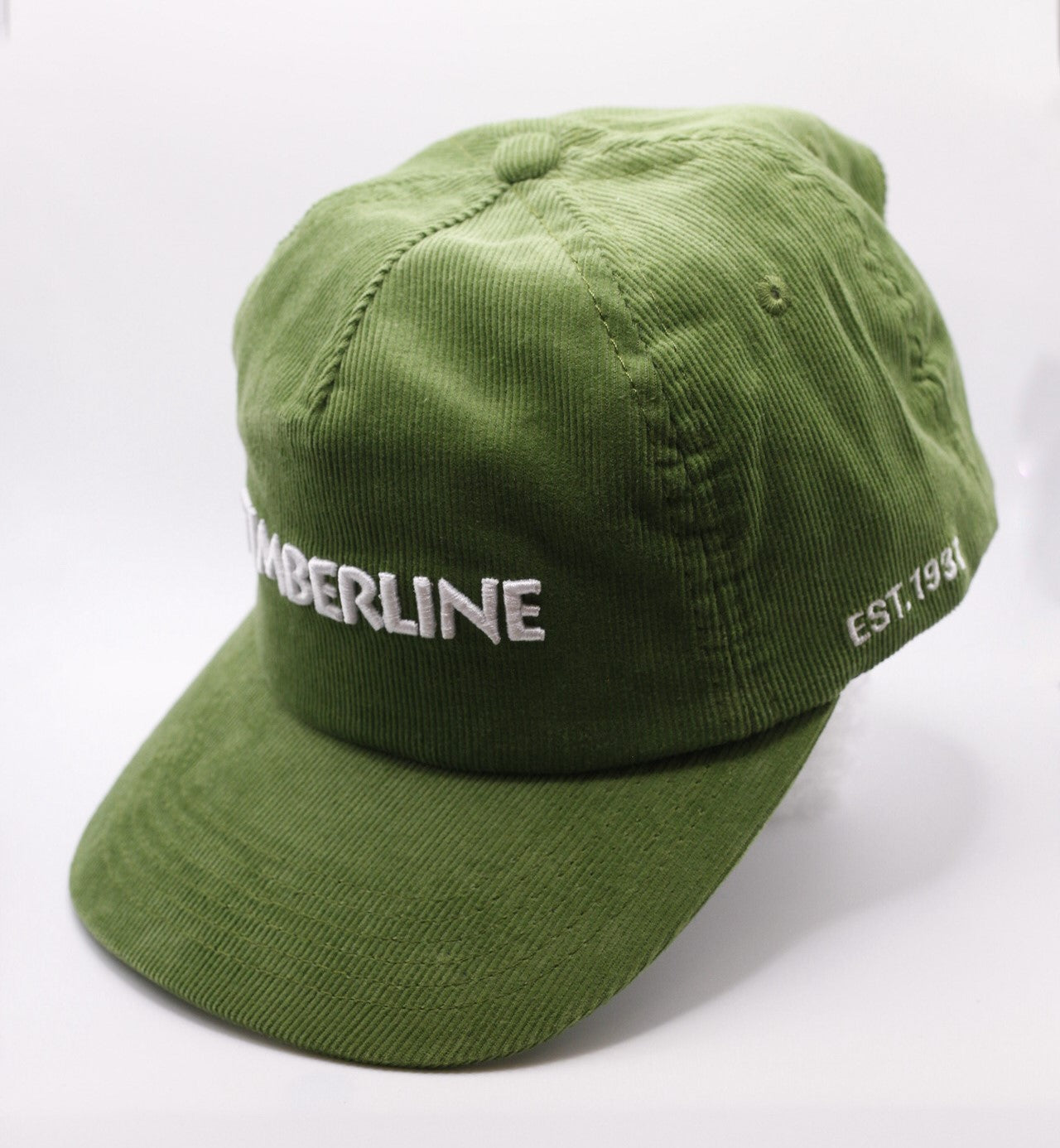 Corduroy Vintage Snapback — Forest Green