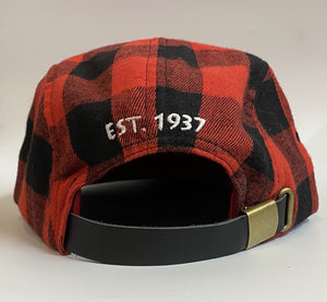 Hat- Snowgoose Flannel 5 Panel Cap