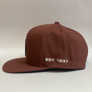 Hat - Snowgoose - 7 Panel - Maroon