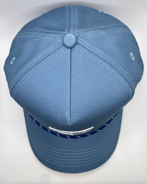 Hat - Cream & Sugar Collection - Station Twill Rope 5 Panel Snapback