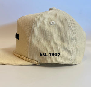 Hat - Corduroy 5 Panel Snap Back