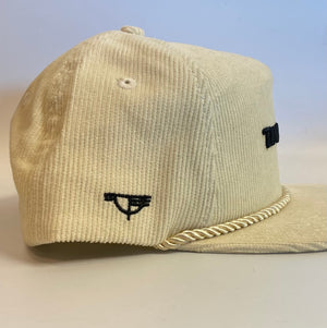 Hat - Corduroy 5 Panel Snap Back