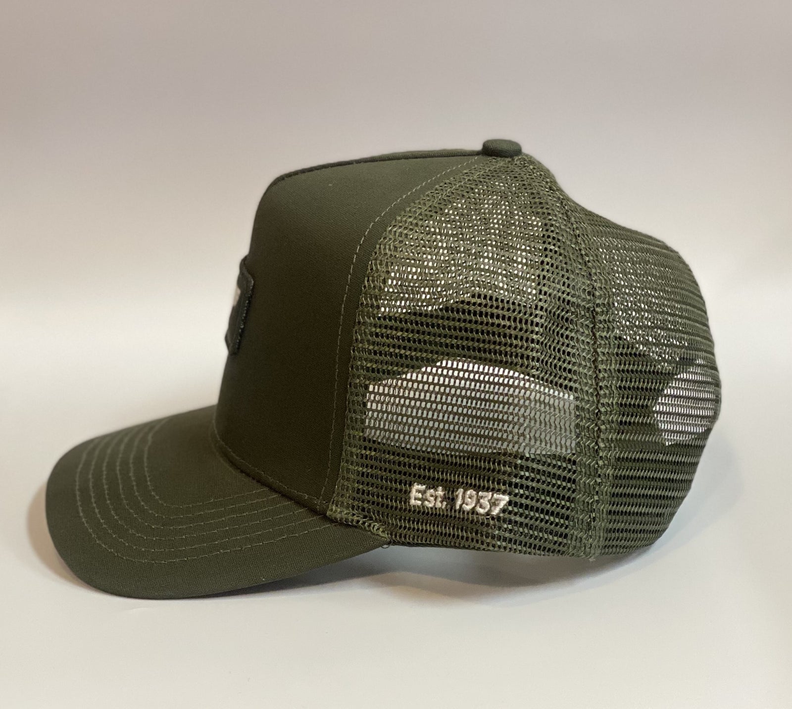 Hat - Snowgoose Collection - Olive Trucker