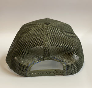 Hat - Snowgoose Collection - Olive Trucker