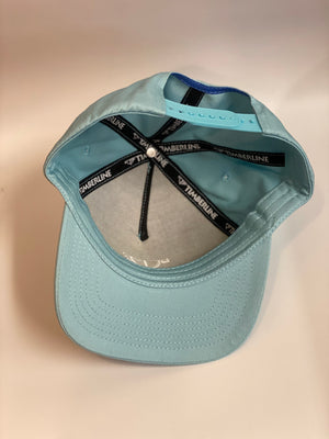 Hat - Snowgoose Collection - 5 Panel Twill Snapback - Light Blue
