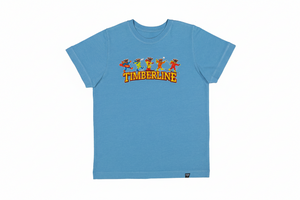 Timberline Beholden Bears Short Sleeve Kids Tee Shirt - Blue