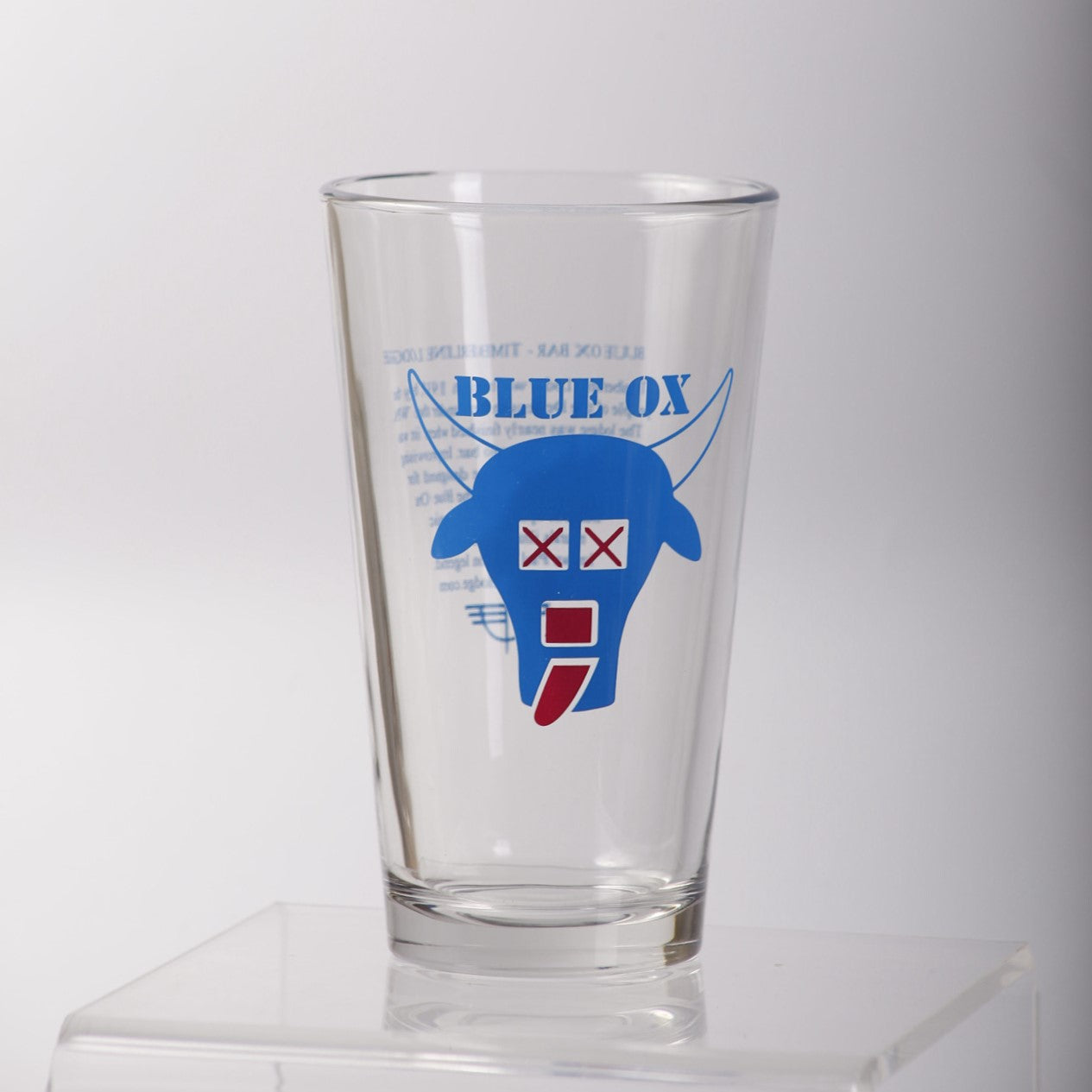 16 Oz. Blue Ox Pint