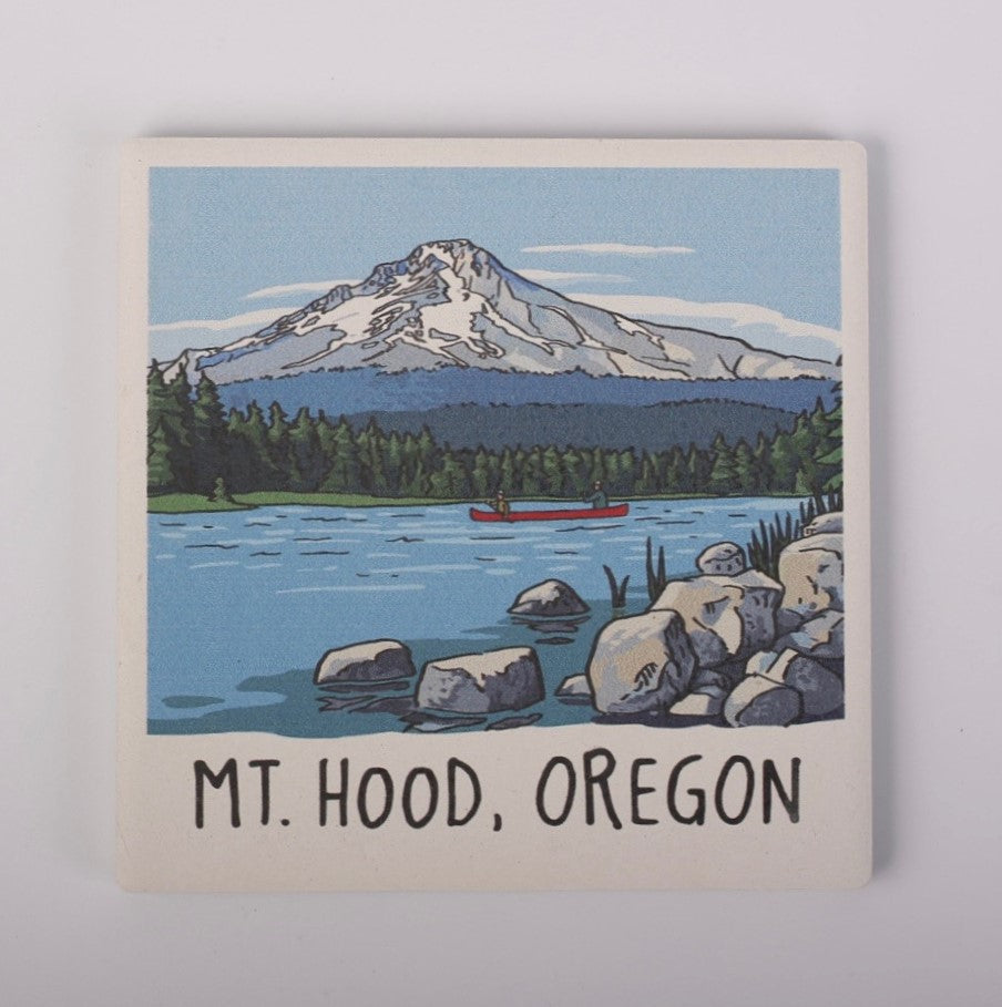 Coaster - Trillium Lake with Canoe