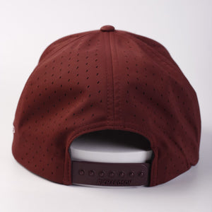 Hat - Snowgoose - 7 Panel - Maroon