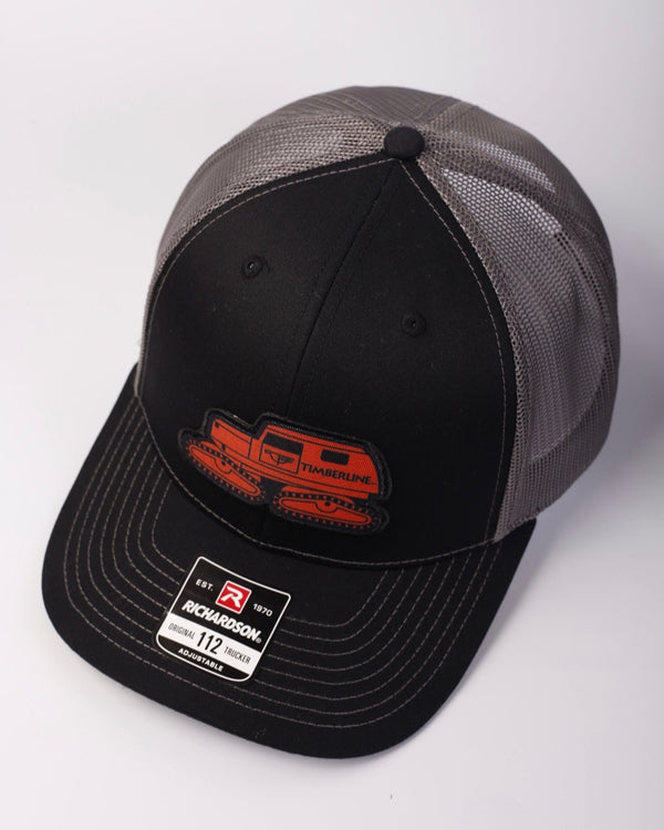 Hat - Tucker Cap - Black/Charcoal - Timberline Lodge Online Store