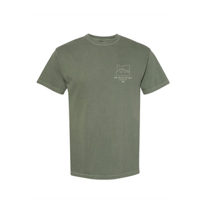 Northwest Mountains Tee - Moss
