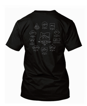 Northwest Mountains T-Shirt - Black