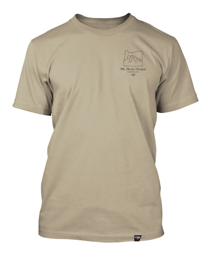 Northwest Mountains T-Shirt - Khaki