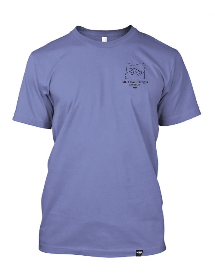 Northwest Mountains T-Shirt - Periwinkle