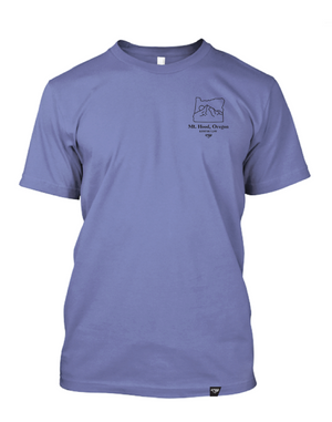 Northwest Mountains T-Shirt - Periwinkle