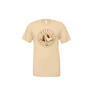 Pacific Crest Trail Adult Short Sleeve T-Shirt - Cream