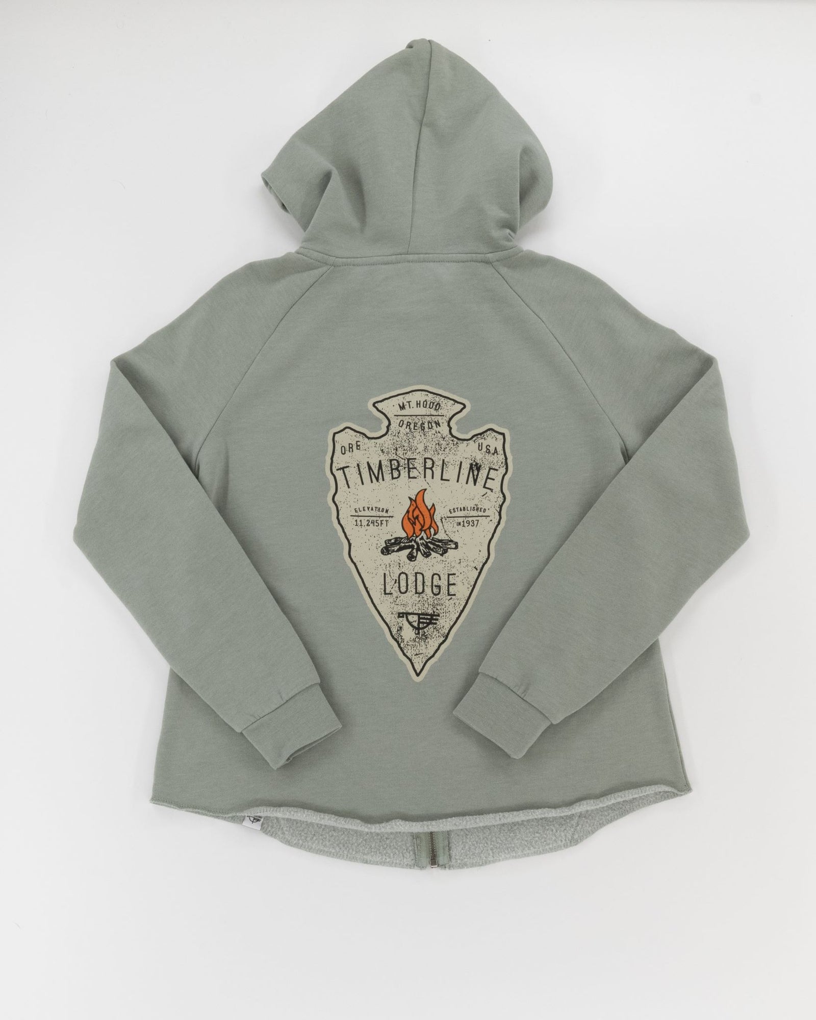 Arrowhead Fire Women's Cut Zip Up