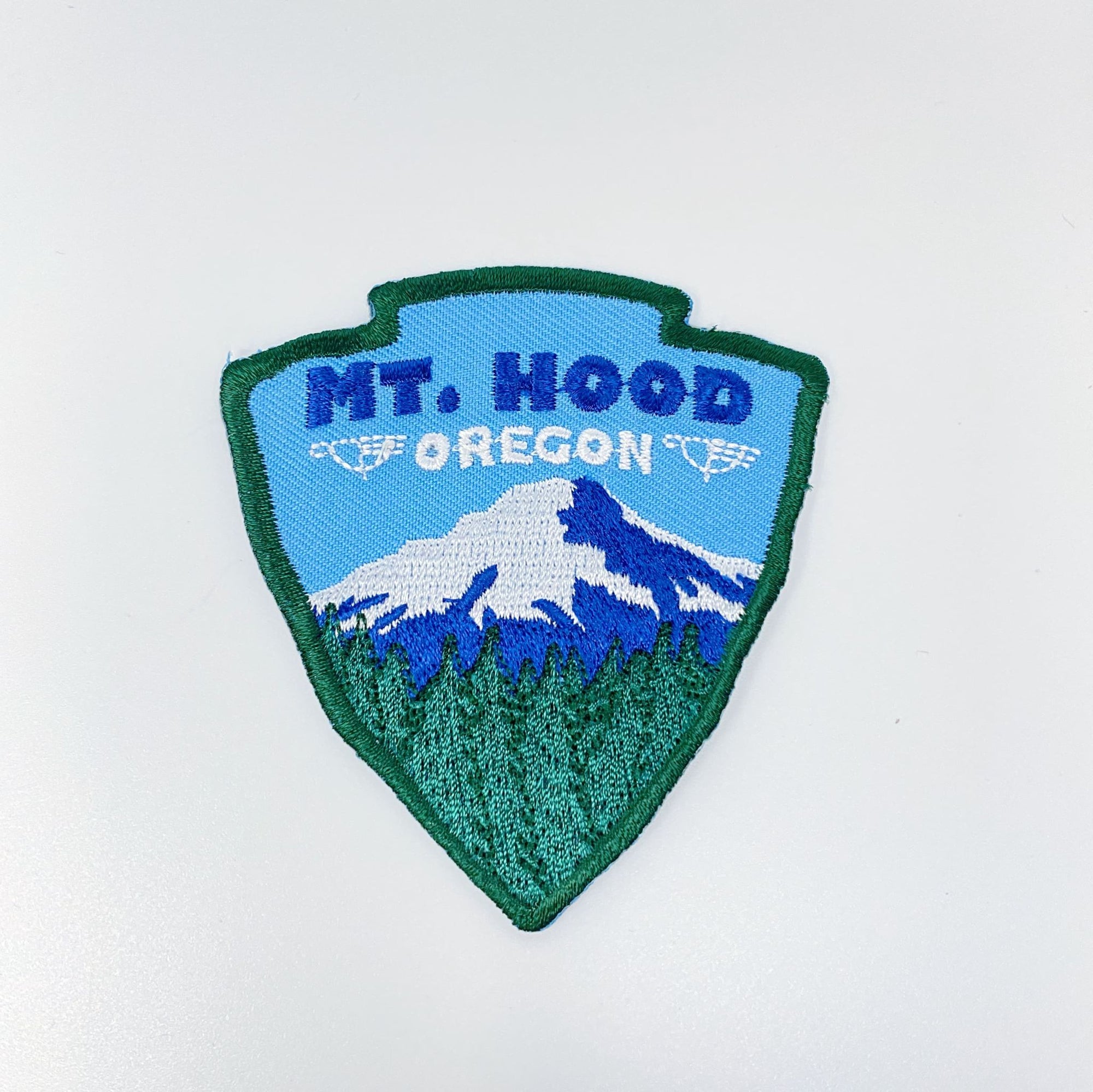 Mt. Hood Arrowhead Iron-On Patch