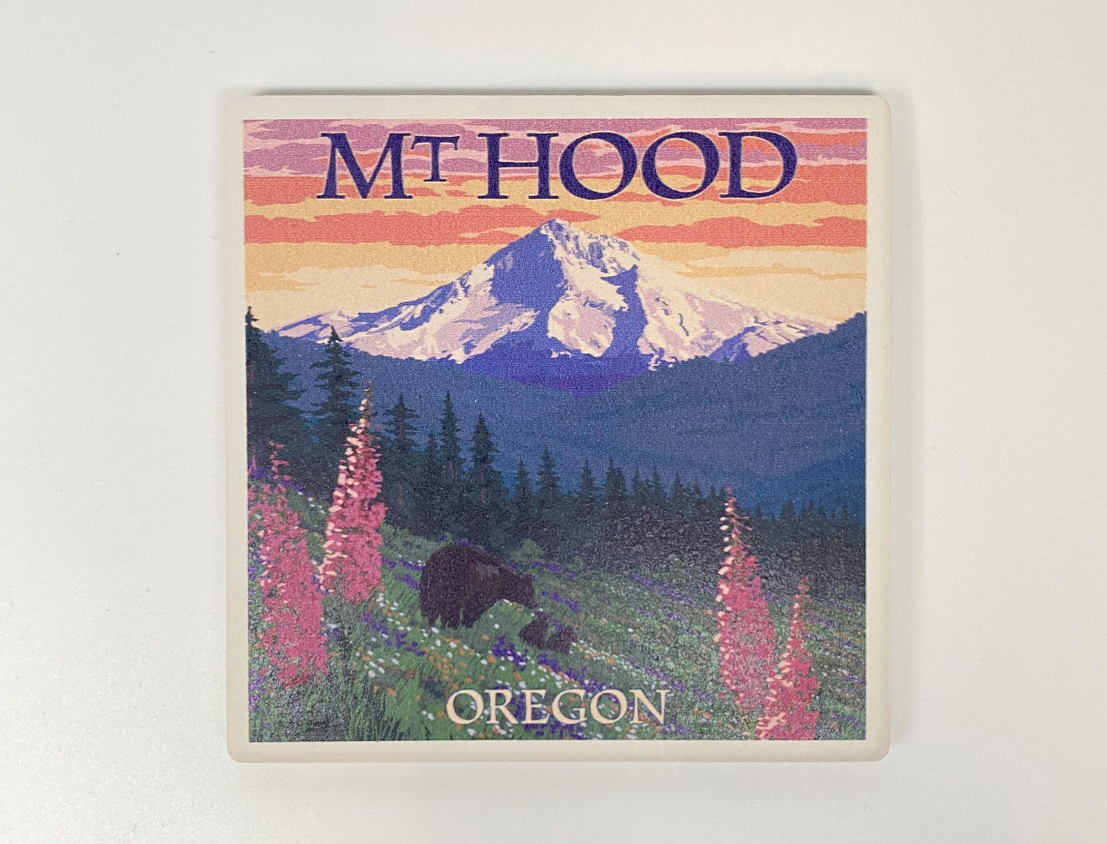 Coaster - Mt. Hood Spring Sunset