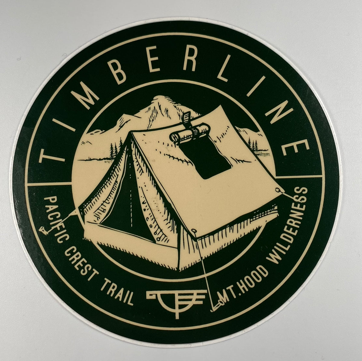 Timber Ridge Ski Sticker Stickers - Timberline Lodge Online Store